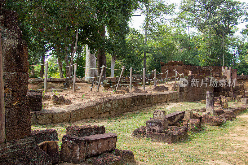 柬埔寨:吴哥建筑群的Banteay Srei庙